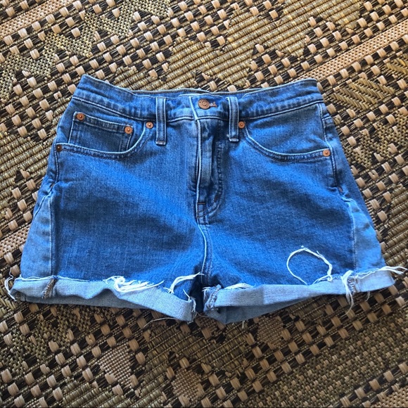 Madewell Pants - Madewell High Rise Denim Shorts